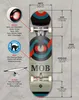 MOB Skateboard Eyechart 8.125 Complete - Planche complète Voir les images du produit 3