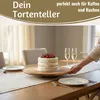 LS-LebenStil XXL Servierplatte Drehteller Akazie 40cm Produktbild-Vorschau 9