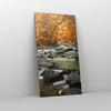 Bild auf Leinwand - Leinwandbild - Stream Herbst Forrest Produktbild-Vorschau 4