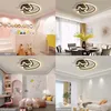 Deckenleuchte Led Deckenlampe Schwarz Modern Dimmbar Decke Produktbild-Vorschau 8