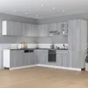 vidaXL Eck-Hängeschrank Lyon Grau Sonoma 57x57x60 cm Produktbild-Vorschau 2