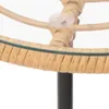 Esstisch Ø80 cm Hartglas und Stahl Produktbild-Vorschau 5