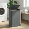 SONGMICS Wäschekorb mit Deckel, Wäschesammler, Produktbild-Vorschau 1
