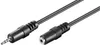 Wentronic AVK 312-200 2.0m, 2 m, 2.5mm, 2.5mm, Schwarz Produktbild-Vorschau 1