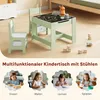 WOLTU Kindertisch mit 2 Stühlen, Kindersitzgruppe mit Produktbild-Vorschau 4