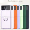 Pre Samsung Galaxy Z Flip4 5G Ring Case Puzdro na mobilný Náhľad obrázku produktu 6
