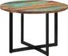 vidaXL Jedálenský stôl 110x75 cm Staré drevo Masívne drevo Náhľad obrázku produktu 7