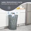 WELLENBORG Faltbarer Pfandflaschen Sammelbehälter - Grau Produktbild-Vorschau 8