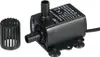 A black mini DC brushless water pump with a filter attachment is shown on a white background. Podgląd zdjęcia produktu