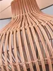 GOOD&MOJO - Tischleuchte Kalahari - Grün/Rattan - Ø32cm Produktbild-Vorschau 7