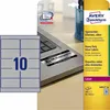 Avery L6012-20, Stříbrná, Zaoblený obdélník, Permanentní, Náhled obrázku produktu 10