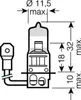 H3100W - Auto Halogenlampe, Xenon Optik, H3 12V 100W Produktbild-Vorschau 2