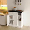OYAJIA Badkommode Badezimmerschrank mit Schublade & Produktbild-Vorschau 5