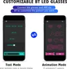 LED Brille anpassbar BT LED Brille Buntes Licht Gluehbrille Produktbild-Vorschau 10