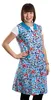 Damenkittel Kittel Schürze Hauskleid ohne Arm Baumwolle Produktbild-Vorschau 1
