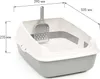 Schalentoilette Schaufel Katzenklo Katzentoilette mit Rand Produktbild-Vorschau 2