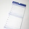 2026 ADINA Streifenkalender XXL blau 64x15cm Monatskalender Produktbild-Vorschau 3