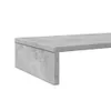 vidaXL Stojan na monitor betonový šedý 100x27x10 cm Náhled obrázku produktu 6