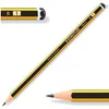 STAEDTLER 96091010 Noris Bleistift, Stärke: B, gelb-schwarz Anteprima dell’immagine prodotto 10