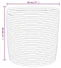 vidaXL Aufbewahrungskörbe 2 Stk. Grau und Weiß Ø28x28 cm Produktbild-Vorschau 8