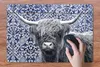 MuchoWow® Schreibtischunterlage Scottish Highlander - Produktbild-Vorschau 3
