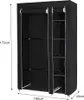 WYCTIN DIY Faltschrank Stoffschrank Kleider Schrank Regal Produktbild-Vorschau 4