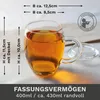 Creano Teeglas all in one 400ml, Große Teetasse mit Produktbild-Vorschau 4