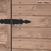 KOTARBAU® Sada 2 okenních závěsů Dveřní závěsy 150 x 150 x Náhled obrázku produktu 2