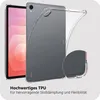 A clear protective case is shown on a tablet, with a close-up inset. Produktbild-Vorschau