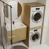 Badezimmer Waschmaschinen- und Trocknerschrank POLA TWIN Produktbild-Vorschau 2