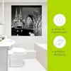 ARTland Glasbild Kölner Dom_schwarz-weiß Größe: 125x50 cm Produktbild-Vorschau 2