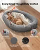 SucceBuy Hundebett für Menschen & Hunde, 174x118x24 cm, Produktbild-Vorschau 4