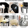 YASHE Küchenmaschine 1500W, leistungsstarke Knetmaschine Produktbild-Vorschau 7