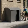 osoltus Gerätehaus Fahrradgarage Fahrradbox Anthrazit 200 x Produktbild-Vorschau 6