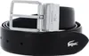 Kožený opasek LACOSTE Elegance Punch Plain Leather Belt Náhled obrázku produktu 1