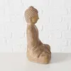 Buddha - Braun - H 30 cm - Kunstharz Produktbild-Vorschau 2