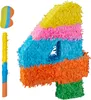 Relaxdays Pinata n. 4, pinata arcobaleno per compleanno, Anteprima dell’immagine prodotto 1