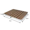 LARS360 Mobilní zahradní sprcha WPC, podlahová sprcha pro Náhled obrázku produktu 2