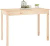 vidaXL Jídelní stůl 110x55x75 cm Borovicový masiv Náhled obrázku produktu 6