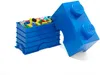 LEGO Aufbewahrungsstein STORAGE BRICK 2 2,6 Liter blau Produktbild-Vorschau 3