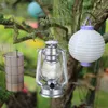 2 x Sturmlaterne LED, retro Sturmlampe als Fensterdeko oder Produktbild-Vorschau 2