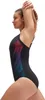 Speedo Shaping Scoop Neck 1Pc Plmt Af Blk/Pnk Produktbild-Vorschau 4