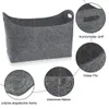 2 Stück Kaminholztasche aus Filz Holzkorb Kaminholzkorb Produktbild-Vorschau 3