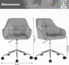 WOLTU Bürohocker Homeoffice Stuhl, Schminkstuhl, Produktbild-Vorschau 7