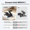 MERACH 3-in-1 Mini Stepper met LCD-display en Productafbeelding-voorbeeld 12