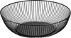 Obstschalen Metalldraht Schwarz 27.5x9 cm Obstschale Produktbild-Vorschau 1