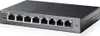 A TP-Link 8-port Gigabit Easy Smart Switch with 4-Port PoE+ is shown on a white background. Anteprima dell’immagine prodotto