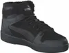 A black Puma high-top sneaker with fur lining. Produktbild-Vorschau
