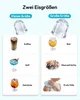 Stroj na výrobu ľadu EUHOMY, 9 kociek ľadu v dvoch Náhľad obrázku produktu 4