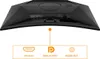 AOC 81,3cm (31,5") CQ32G4VE 16:09 HDMI+DP Curved Bl/Gr Podgląd zdjęcia produktu 16